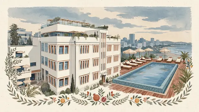 The Norman Hotel in Tel Aviv Named Among Middle East's Best