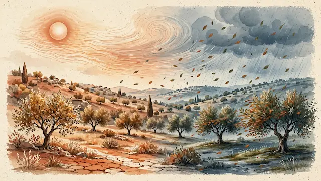 Israel Braces for Unpredictable Weather with Temperature Swings