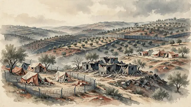 Israel Accused of Largest West Bank Displacement Since 1967