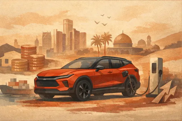 Detroit-Style Electric Chevrolet Blazer Arrives in Israel at 390,000 Shekels