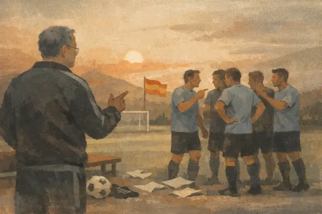 Uruguay Camp Erupts as Players Challenge Bielsa Before Crucial Spain Match