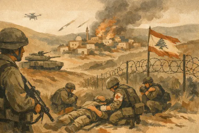 IDF Strikes Southern Lebanon After Clash Injures Four Soldiers