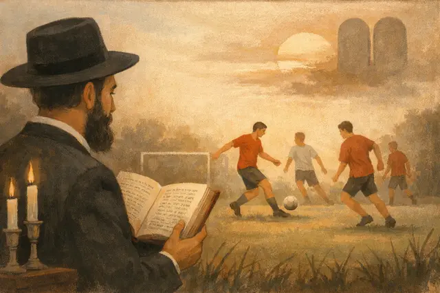 Halachic segment asks whether football can be played on Shabbat