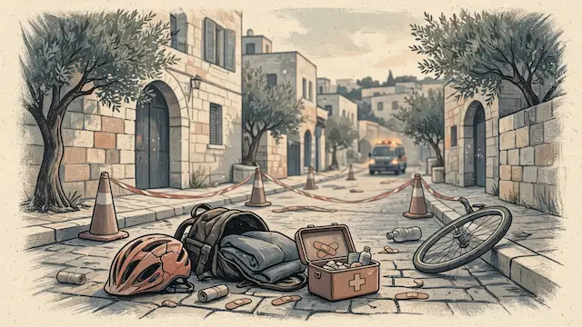 Teen Injured in Jerusalem Vehicle Collision