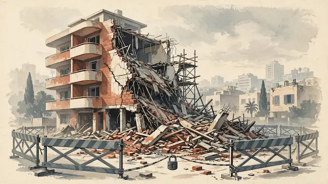Tel Aviv Building That Collapsed Was Previously Declared Dangerous