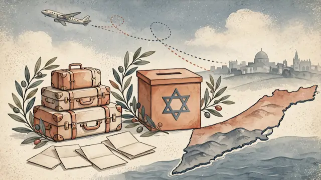 Overseas Israelis Return Home to Vote in Pivotal Election
