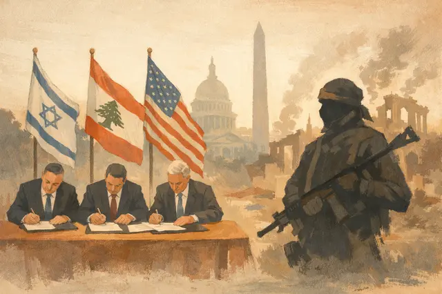 Israel, Lebanon, and U.S. Sign Framework Deal Tied to Hezbollah Disarmament