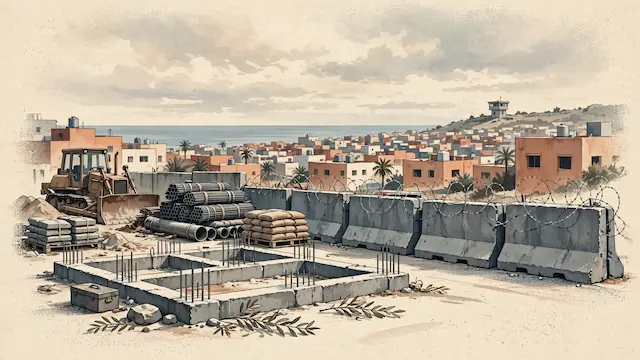 Israel Blocks Gaza Military Base Construction by Trump Peace Council