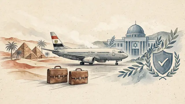 Egyptian Flight Passengers Before Oct. 7 Were Businessmen, Not Intelligence Chief