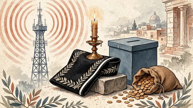 Public Funds Used for Rabbi Ovadia Yosef Memorial Campaign Weeks Before Election