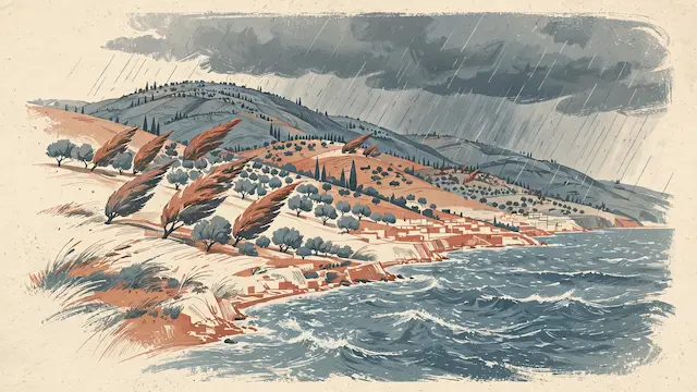 Israel Braces for Cooler Weather and Northern Showers