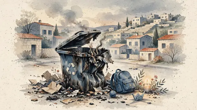 Boy, 10, Dies After Recycling Bin Explosion in Beitar Illit