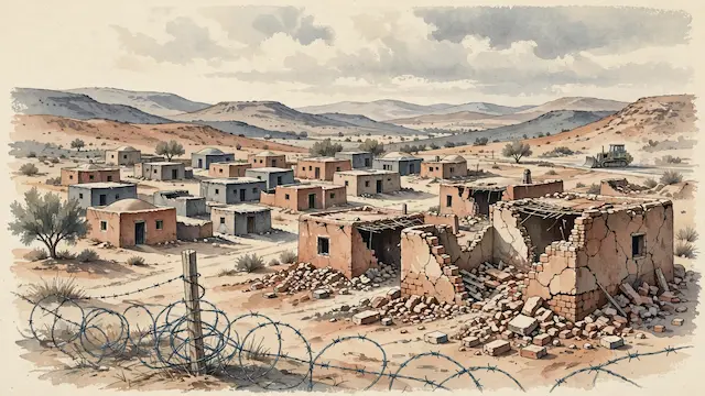Israel Issues Demolition Orders for 20 Homes in Negev Village