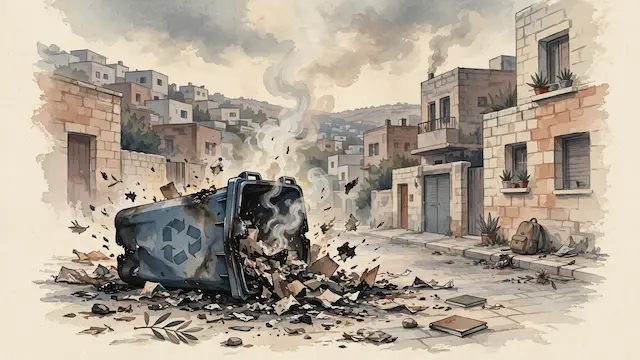 Boy, 10, Dies After Explosion From Burning Trash Can in Beitar Illit