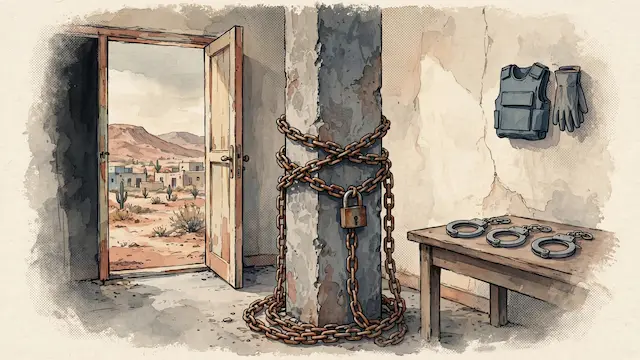 Man Found Chained to Concrete Pillar in Negev Home, Three Arrested