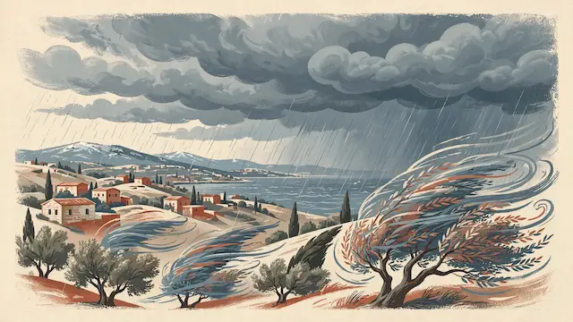 Israel Faces Stormy Weekend With Rain, Wind, and Cooler Temperatures
