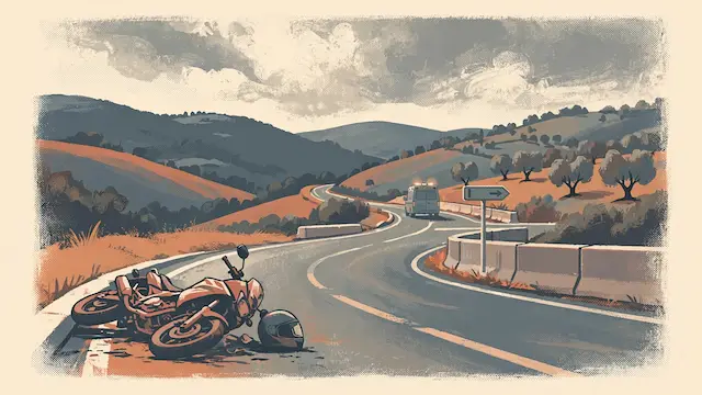 Motorcyclist Critically Hurt on Route 60 Near Jit Junction