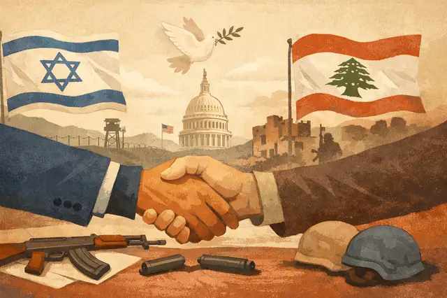 Israel, Lebanon and US unveil framework tying Israeli withdrawal to Hezbollah disarmament