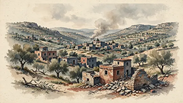 Lebanon Reports Strike in Southern Village