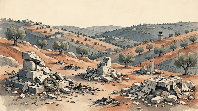 IDF Destroys Dozens of Terrorist Memorials in West Bank Operations