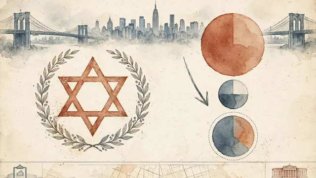 New York Jewish Voters Show Strong Disapproval of Mayor Mamdani
