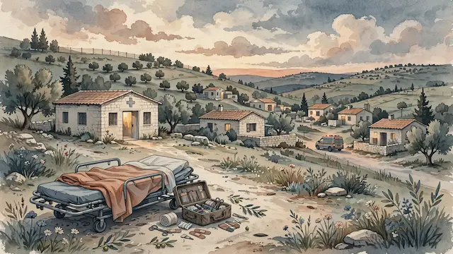 גבר בן 25 נפצע קשה בבענה