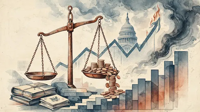 US Deficit Nears $2 Trillion as Debt Interest Tops $1 Trillion