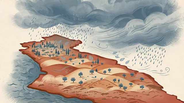 Israel Weather Forecast: Cool Temperatures and Scattered Showers Expected