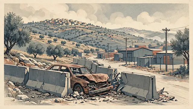Car Ramming Attack in West Bank Injures One