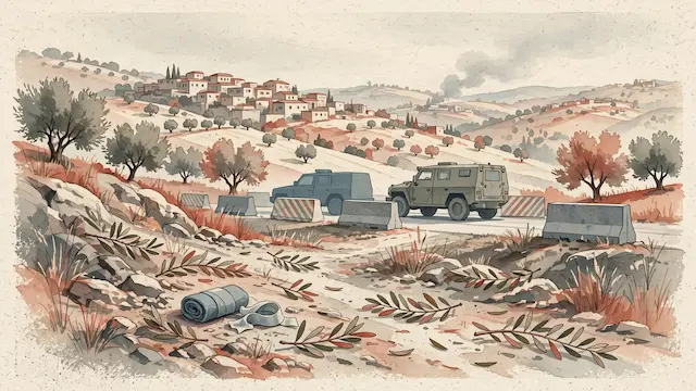 Israeli Injured in Clash Near Palestinian Village