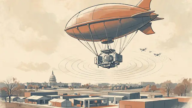 Israel Unveils New Balloon-Mounted Radar to Detect Drones