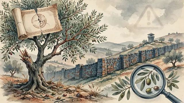 Controversial Rabbi's Ruling on Palestinian Olive Harvest Sparks Security Concerns
