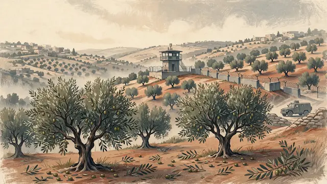 Israeli Military Bolsters West Bank Presence Amid Olive Harvest Violence