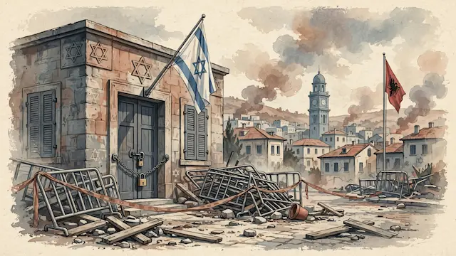 Israeli Embassy Closes Amidst Violent Anti-Government Protests in Albania