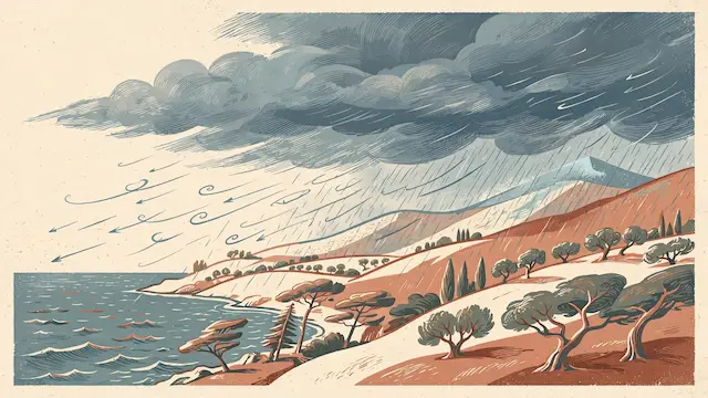 Israel Braces for Cooler Temperatures, Rain, and Winds This Week