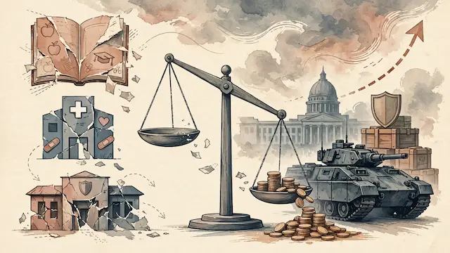 Ministers Protest Defense Spending Hike Amid Civilian Budget Cuts