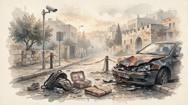 Man Injured in Jerusalem Vehicle-Pedestrian Accident