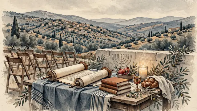 Annual Commemoration for Rabbi Ovadia Yosef Held in Northern Israel
