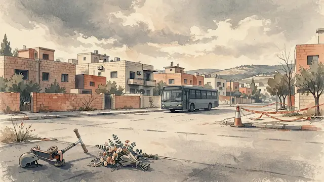 Five-Year-Old Boy on Scooter Killed in Bus Collision in Modi'in Illit
