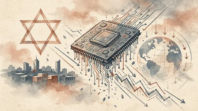 Israeli Stocks Brace for Negative Open Amid Global Market Slump