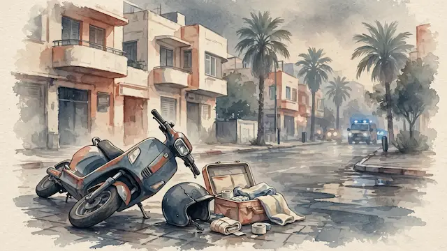 Scooter Rider Critically Injured in Tel Aviv Accident