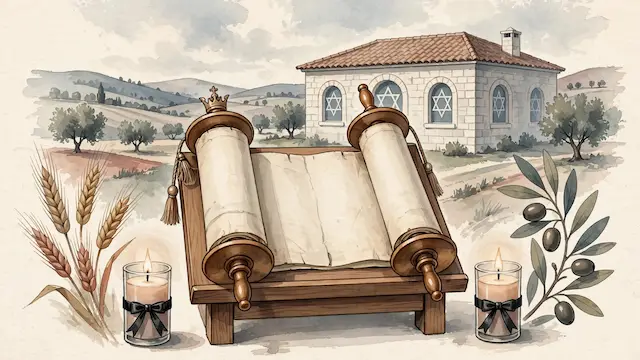Torah Scroll Dedicated to Fallen Soldiers at Bnei Akiva Yeshiva