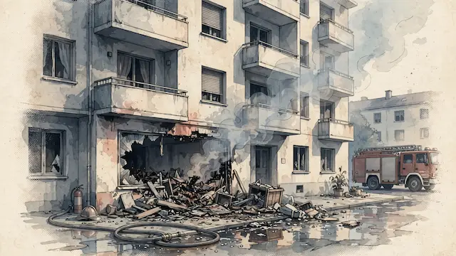 Fire Engulfs Kiryat Motzkin Apartment Filled With Trash