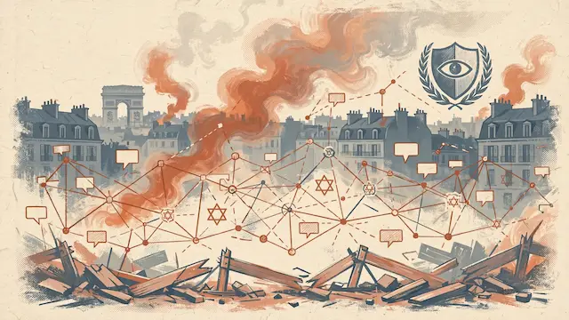 French Riots Fuel Online Antisemitic Attacks Blaming Jews