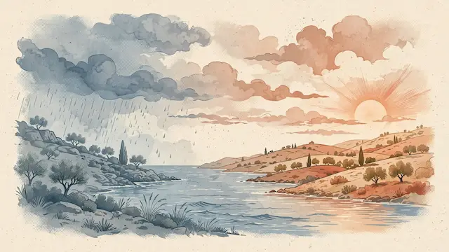 Israel Weather Forecast: Cooler Temperatures Followed by Warming Trend
