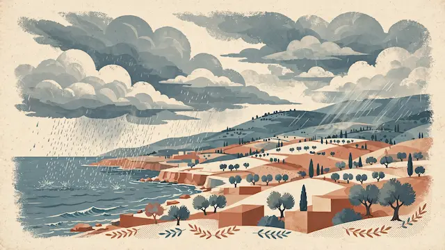 Israel Weather Forecast: Cooler Temperatures and Potential Drizzle