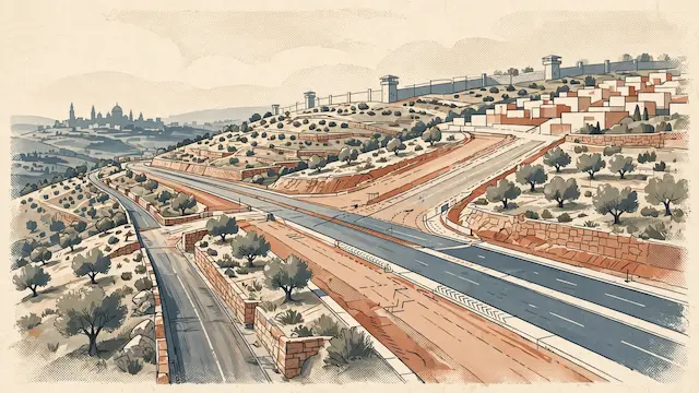 פרסום ראשון: הבשורה לנהגים מבנימין והשומרון בדרך לירושלים