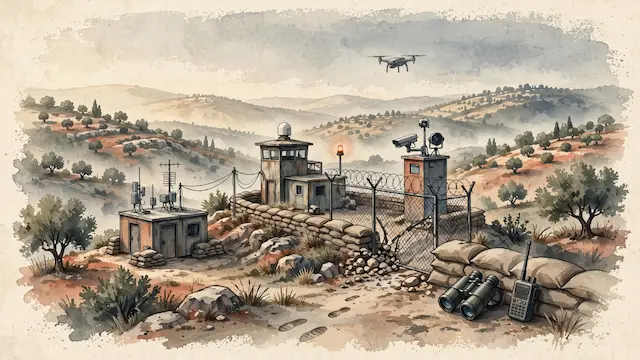 IDF Investigates Security Alert at West Bank Outpost