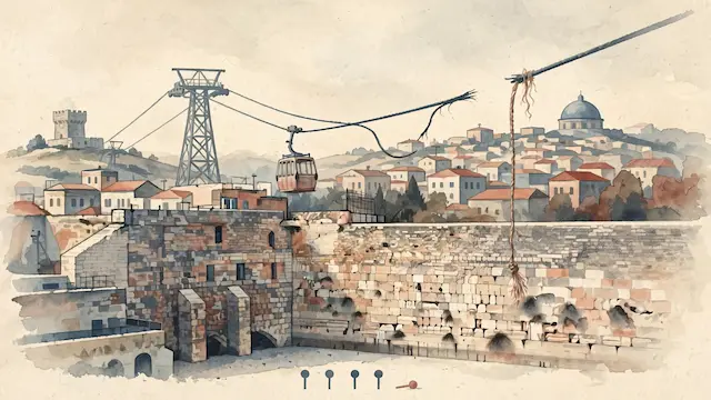 Italian Firm Pulls Out of Jerusalem Cable Car Project