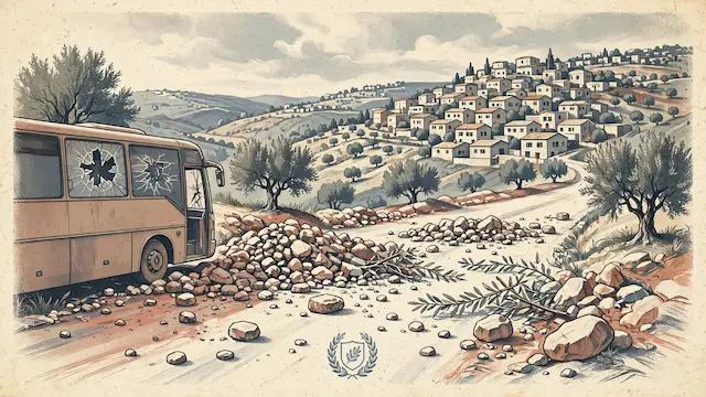 Writer Recounts Terrifying Attack During West Bank Village Visit